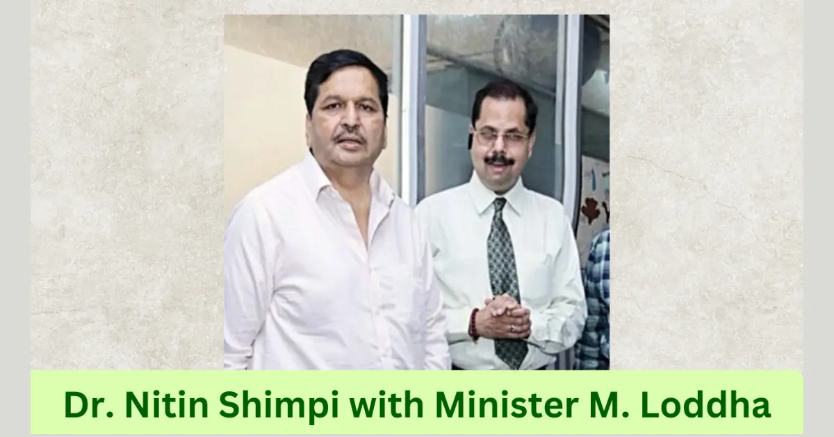 Dr. Nitin Shimpi treating patient